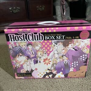 Ouran High School Host Club Complete Manga Box Set With Exclusive Memo Pad